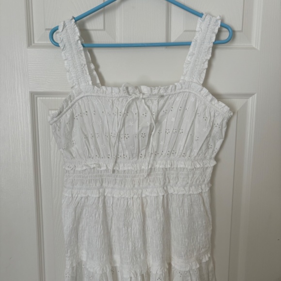 Gap x Doen Eyelet Midi Dress NWT - Picture 7 of 9